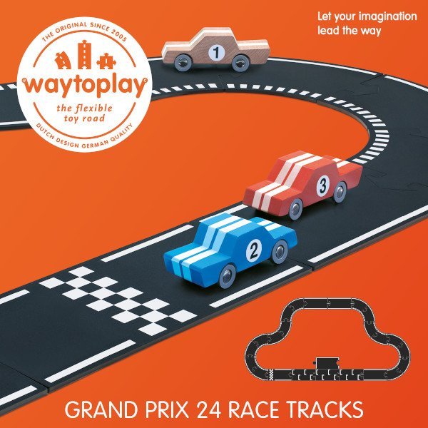 Het apparaat afstuderen verder Waytoplay Grand Prix Racebaan wegdelen • Kiekeboeshop